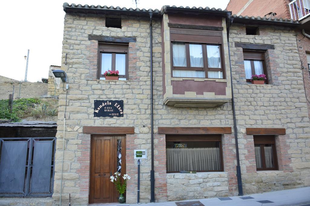 Casa Rural Kandela Etxea Lapuebla de Labarca Kültér fotó